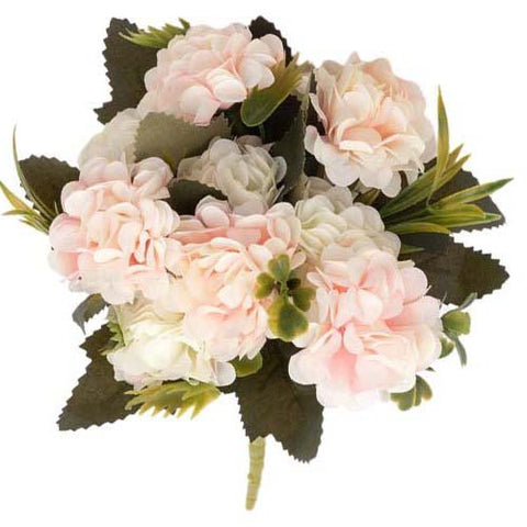 bouquet de fleurs hortensia
