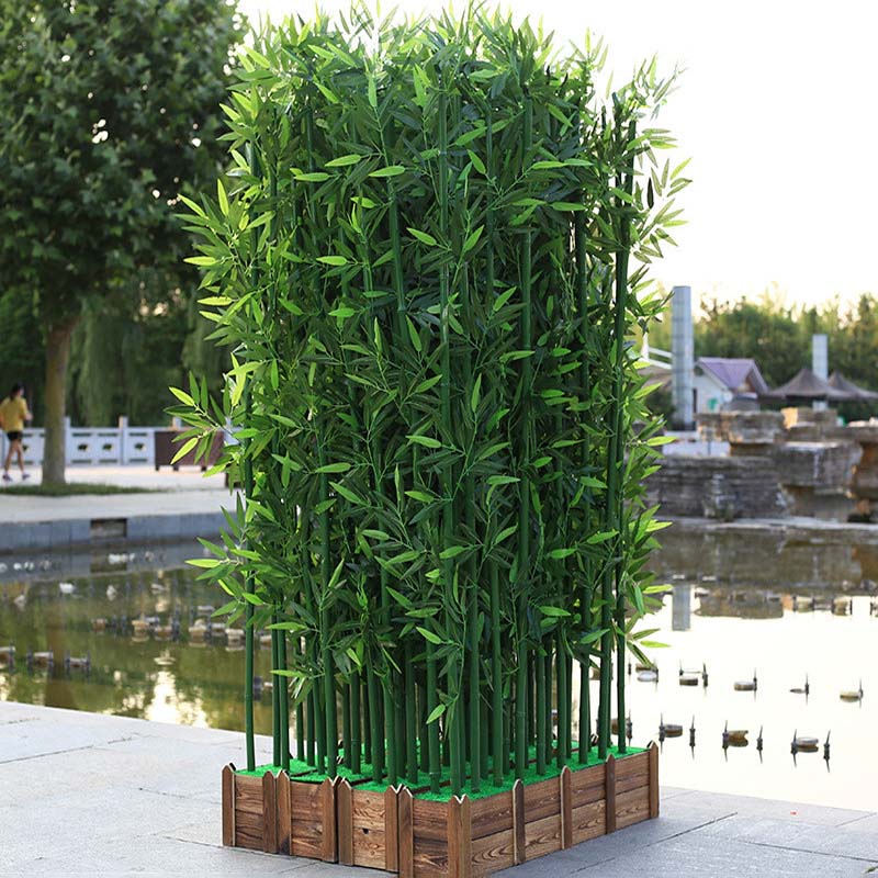 Plante artificielle haute gamme Spécial extérieur/ Haie Bambou
