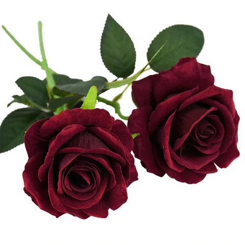 roses rouges artificielles