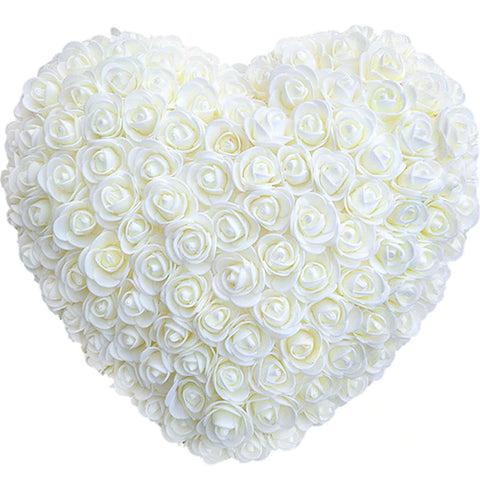 bouquet de rose en forme de coeur