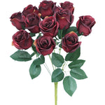 bouquet de rose rouge foncé