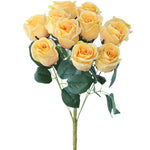 bouquet de roses artificielles