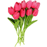 bouquet de tulipes roses