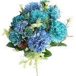 bouquet mariée pivoine bleu
