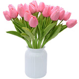 bouquet tulipes rose artificielle