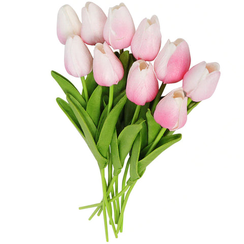 bouquet tulipes rose artificielle