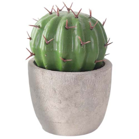 cactus rond artificiel
