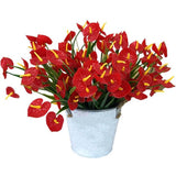 fleurs artificielles anthurium