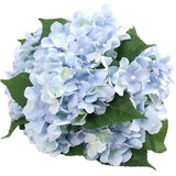 fleurs artificielles hortensia bleu