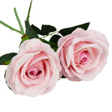 fleurs deco rose artificielle