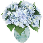 hortensia artificiel bleu