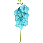 5 Orchidées Artificielles Bleues