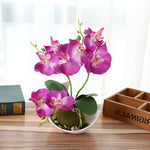 orchidée artificielle violette