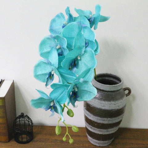 orchidée bleu artificielle
