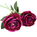 rose artificielle fushia