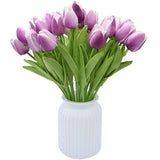tulipe artificielle violette